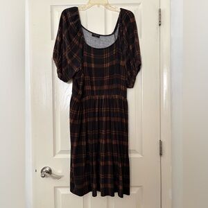 Plaid dress